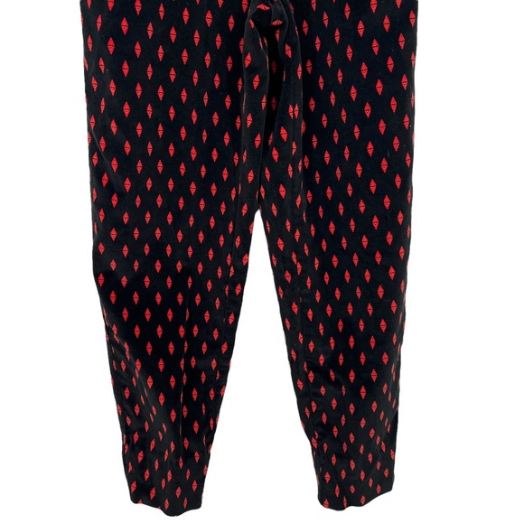 Vintage Liz Sport Super High Waist Retro Abstract Velvet Pants, Size 4 - Picture 10 of 14